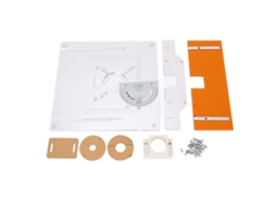 Laxiscreed Máquina Multifuncional Para Carpintaria Com Ranhuragem, Placa Basculante E Mesa De Alumínio