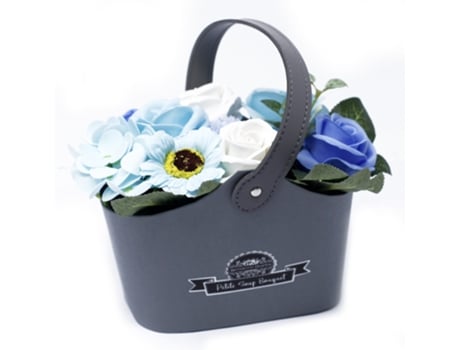 Pequeno Buquês de Flores de Sabão Totler Blue Unidade 12.5X8X18 Cm