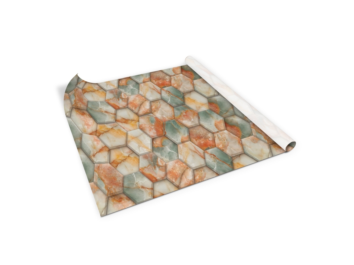 Película Decorativa Para Móvel Autoadesivo Fosco Espelharte (100x50 Cm)