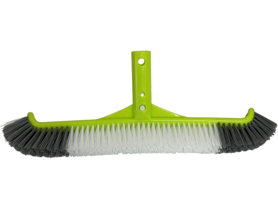 Escova Para Piscina Com Cerdas De Nylon, Borda Curva, 44,5 Cm (17,5 Polegadas)