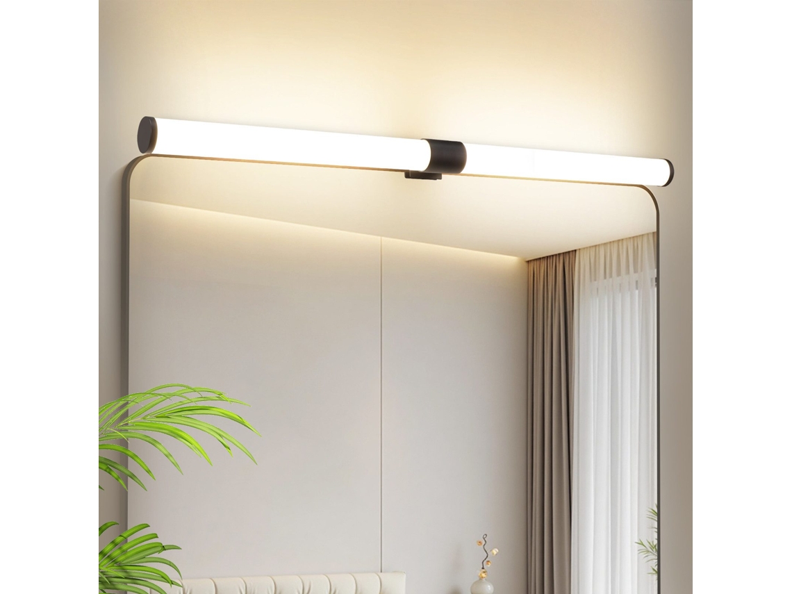 Luz De Espelho Led Para Banheiro 8w 60cm Fixável À Prova Dágua Ip44 4000k Nettlife