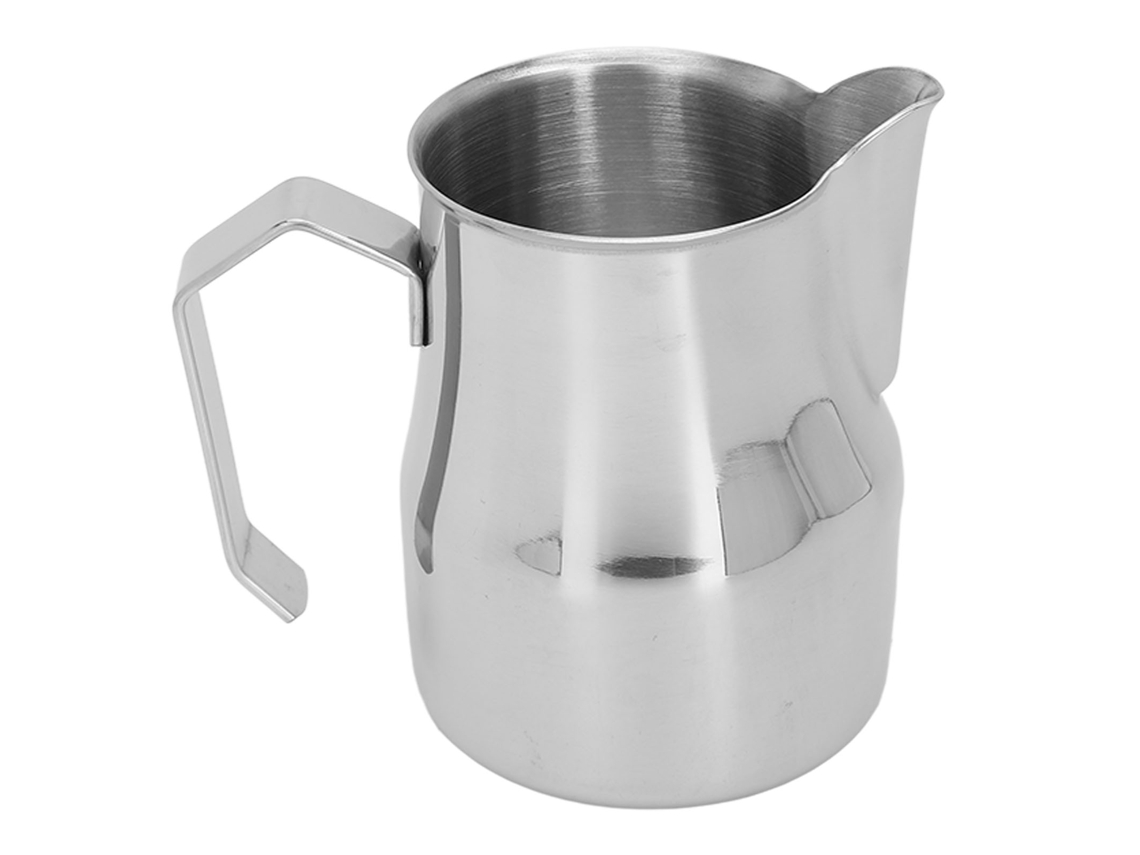 Espumador De Leite Em Aço Inoxidável 304, 350 Ml, Prata Aquaforge