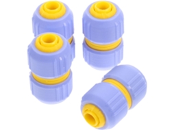 Conjunto De 4 Conectores Rápidos Em Abs Para Mangueira Jardim,