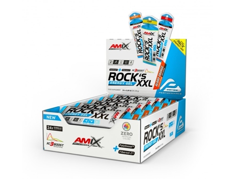 Rock´S Gel Xxl Sem Cafeina 24*65G Manga AMIX