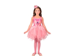 Fato de flamingo rosa para menina
