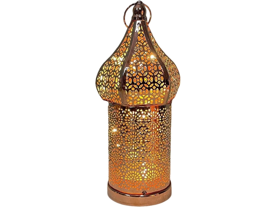 Abajur Marroquino – Cordão De Luzes Led