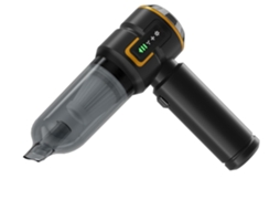 Aspirador De Pó Para Carro, Aspirador De Pó Portátil Sem Fio Advanced Clean, 4 Em 1, Recarregável E Portátil De Alta Potência (preto)