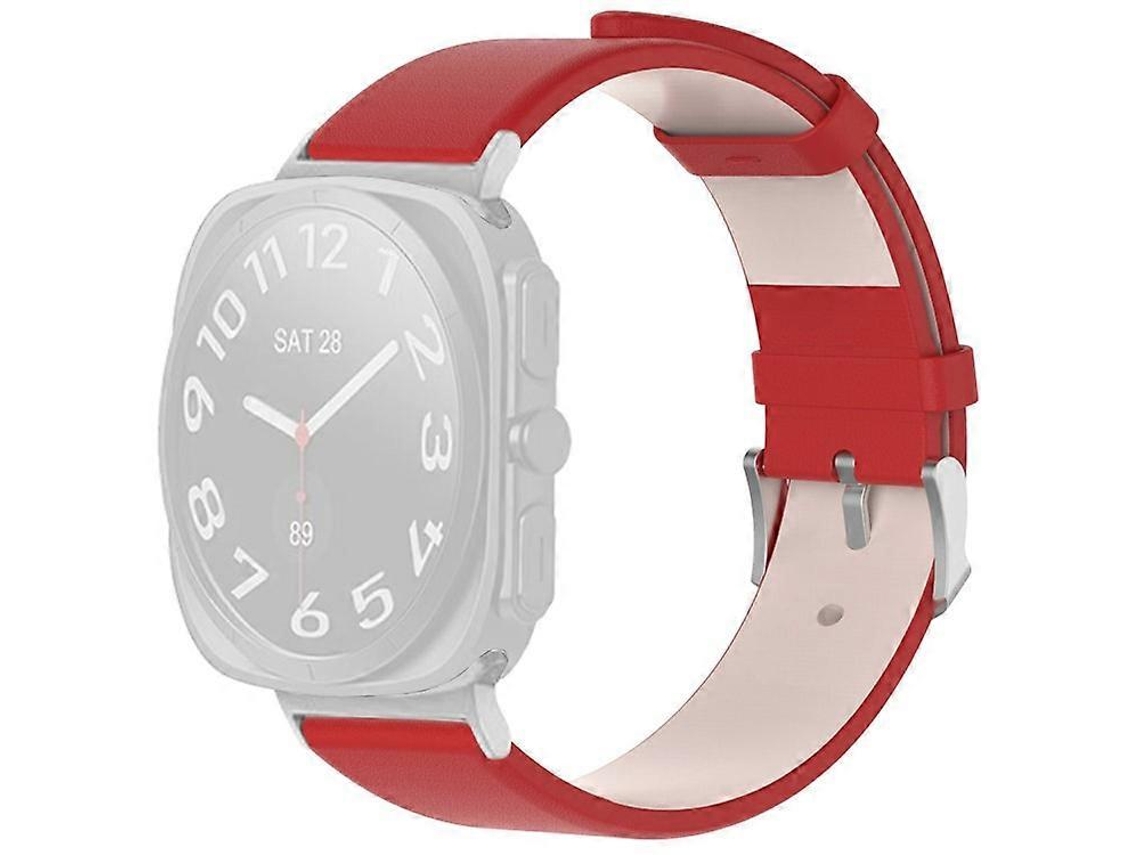 Pulseira De Couro Ajustável Compatível Com Samsung Galaxy Watch Ultra 47 Mm Facpoet