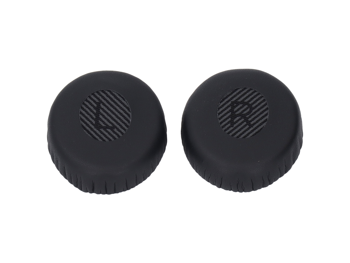 Almofadas Para Fones De Ouvido De Couro Proteína Espuma De Memória Para Qc3 Oe1 Preto
