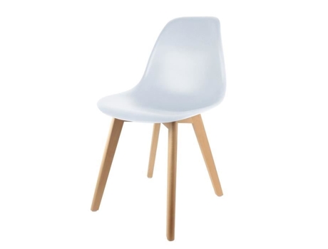 Cadeira Infantil Escandinava THE CONCEPT FACTORY H. 56 5 Cm Branco