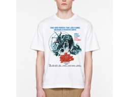 Rockinstone Horror Movies Five Million Years White Adult T-shirt Size:l