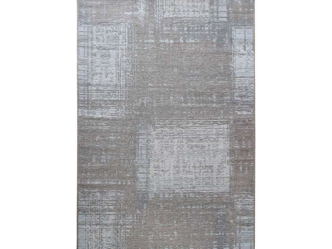 Tapete De Sala De Padrão Abstrato Bege Escuro 160x230
