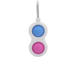 Business brinquedo de Chaveiro de Bolha Push Sensorial, Portátil, Roxo e Azul | S/MARCA