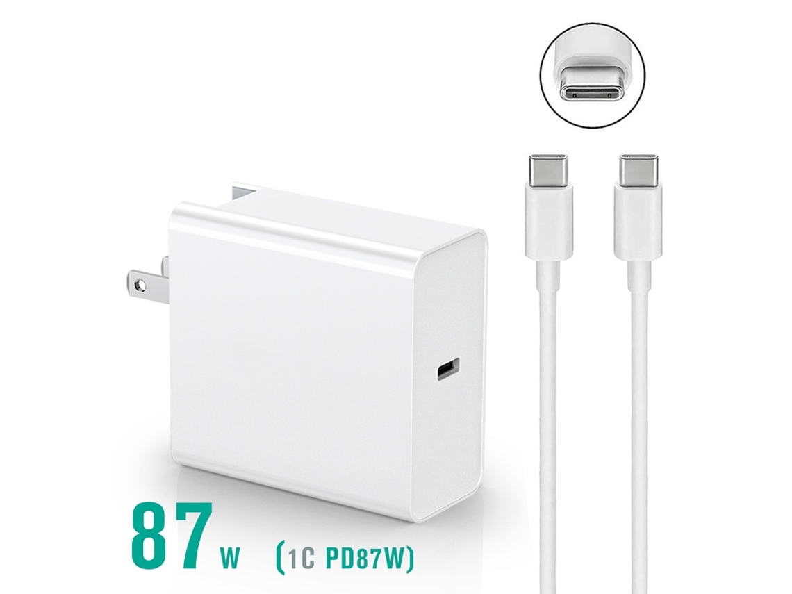 Lurelia Carregador Para Portátil Usb-c 87 W Para Portátil