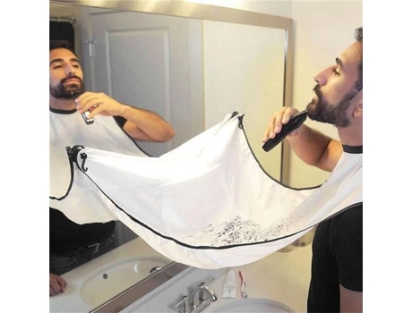 10pcs Avental De Barba Babador De Barba Avental De Barbeiro Cape De Barba Com Ventosa Fornorm