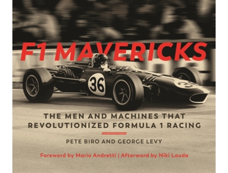 Livro f1 mavericks de pete biro,george levy (inglês)