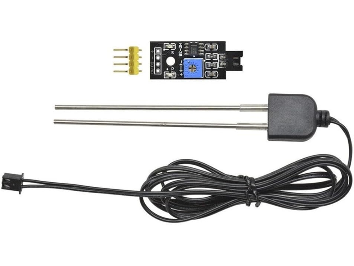 Módulo Sensor De Umidade Do Solo Com Sonda Resistiva | Higrômetro Para Detecção | Dc 3, 3-12v | Saída Digital