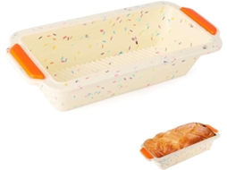 Forma Para Pão E Bolos, Em Silicone, 29 × 13 × 6 Cm, Revestimento Antiaderente, Formato Retangular, Para Forno, Confeitaria E Preparo Doméstico