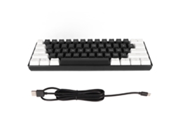Aetheria teclado Mecânico Gamer 61 Teclas Interruptor Azul Rgb com Iluminação Usb Plug And Play
