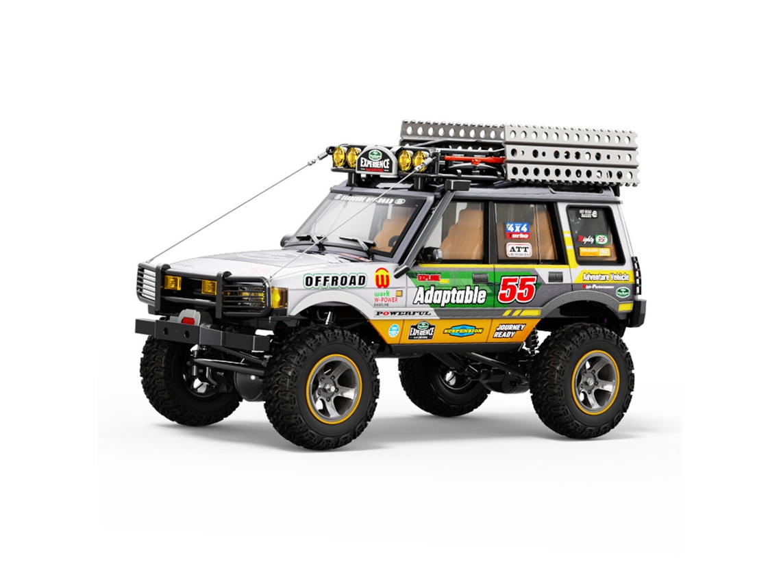 Verdejxc Lr1801 Rtr 1/18 2.4g 4wd Rock Crawler Off road 3 Vel Proporcional Luz Led Brinquedo MDUG