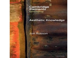Livro Aesthetic Knowledge de Jon Robson (Inglês)