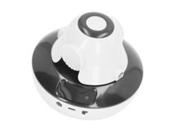 Primerox máquina Inteligente de Pular Corda Elétrica com Contador Led e Controle Remoto Branco Marfim