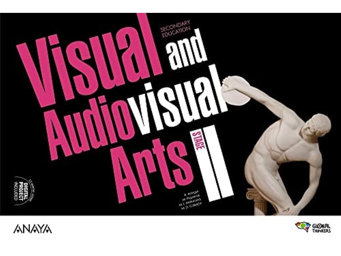 Livro Visual And Audiovisual Arts. Stage Ii. Class Book Da Editorial Anaya De Rocío Arregui Pradas, Mª Dolores Callejón Chinchilla Et Al. (inglês)
