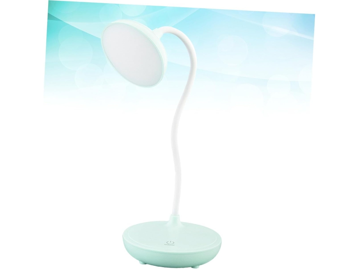 Luminária De Leitura Usb Azul Com Proteção Ocular, 3 Níveis