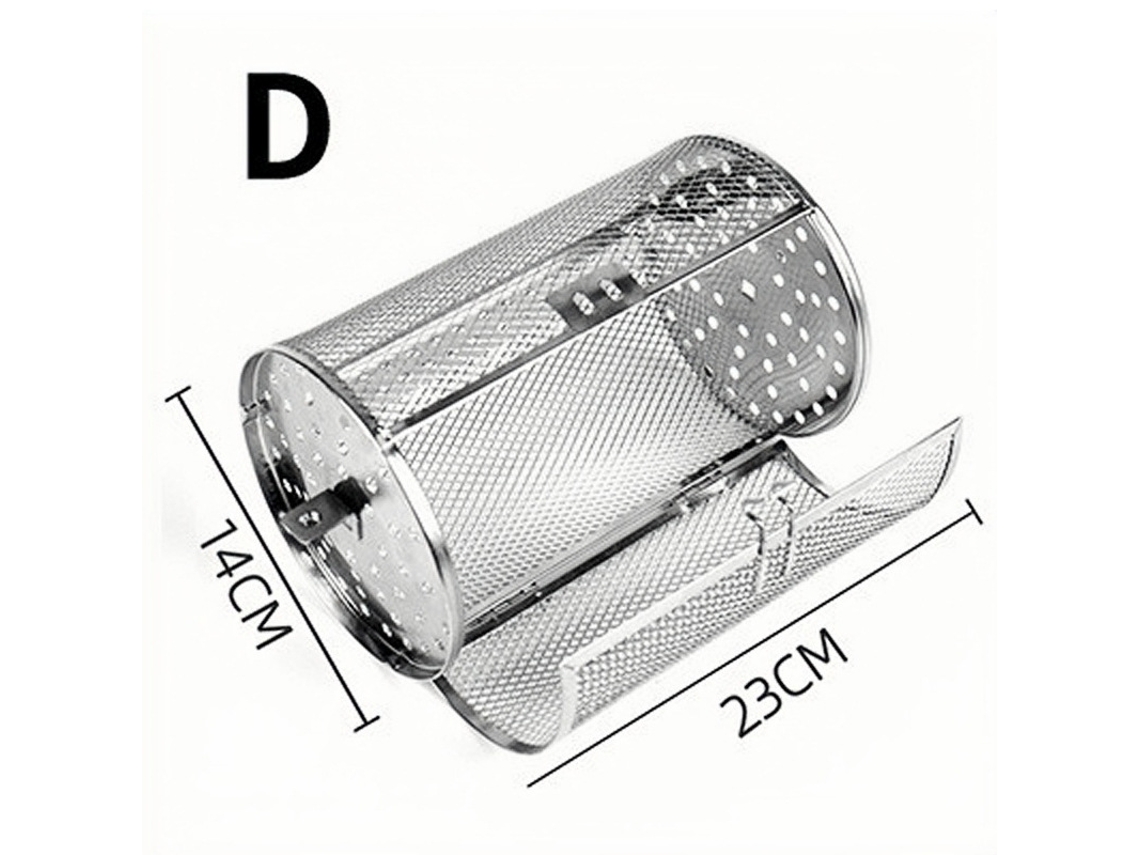 Cesto de aço inox MDUG para assar, resistente ao calor