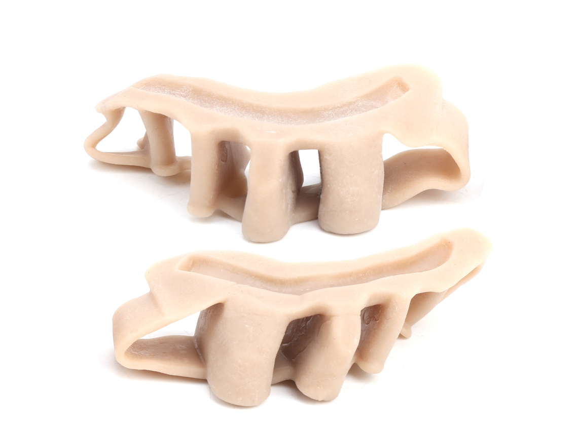 Corretor de Bunion Silicone para Pé Unissex 2pcs