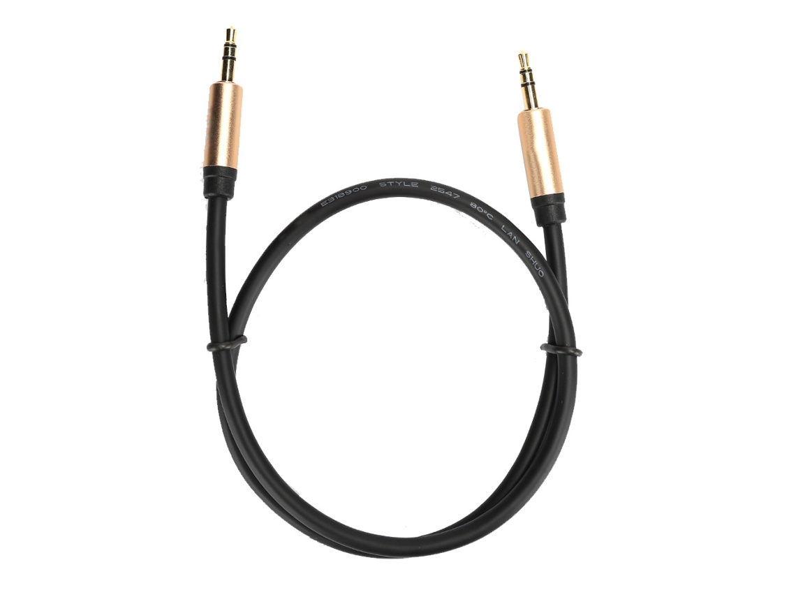 Adaptador De Áudio 3.5mm Para 6.5mm Placado A Ouro 24k