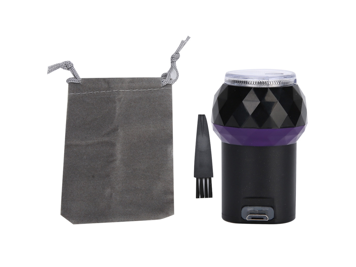 Afeitadora Eléctrica Portátil Multifuncional Uv Para Barba Com Trimmer Preta (micro Usb)