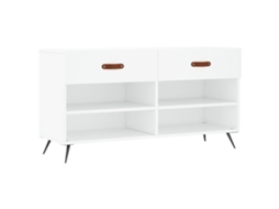 Banco Sapateira Derivados de Madeira Branco MAISON EXCLUSIVE (102x35x55 cm)