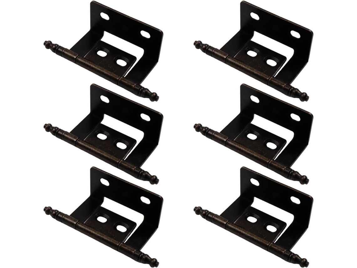 Dobradiças De Armário Estilo Vintage, 6 Peças, 3, 26 Polegadas