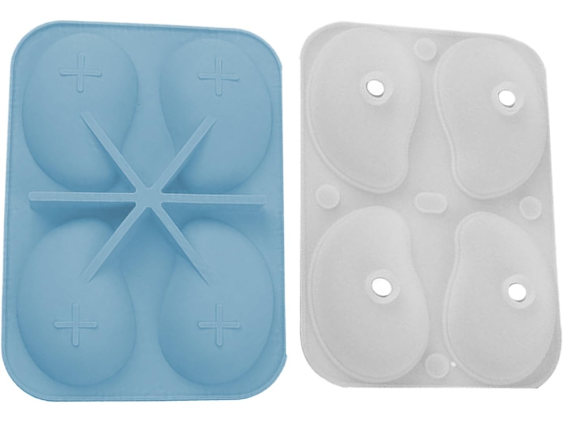 Molde De Silicone Mousse Em Formato De Manga 3d Com 4 Cavidades