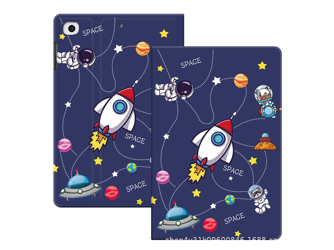 Capa Para Ipad Pro 2024 De 11 Polegadas, Capa Protetora Flexível De Tpu Com Estampa De Astronauta. Siurn
