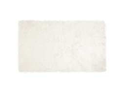 Conjunto 1 Tapete Vidaxl Branco Poliéster (100 X 200 Cm)