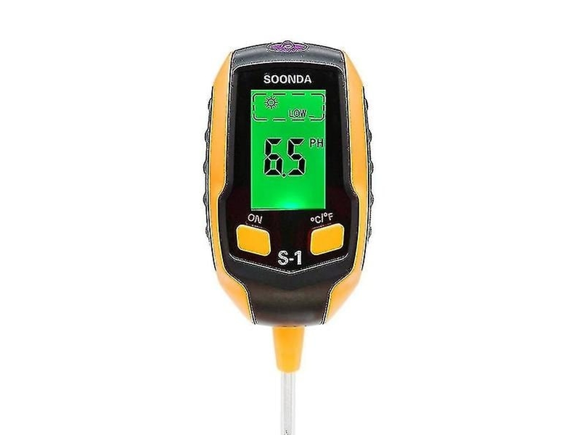 Medidor De Ph Do Solo 4 Em 1, Testador De Umidade, Teste Digital De Solo