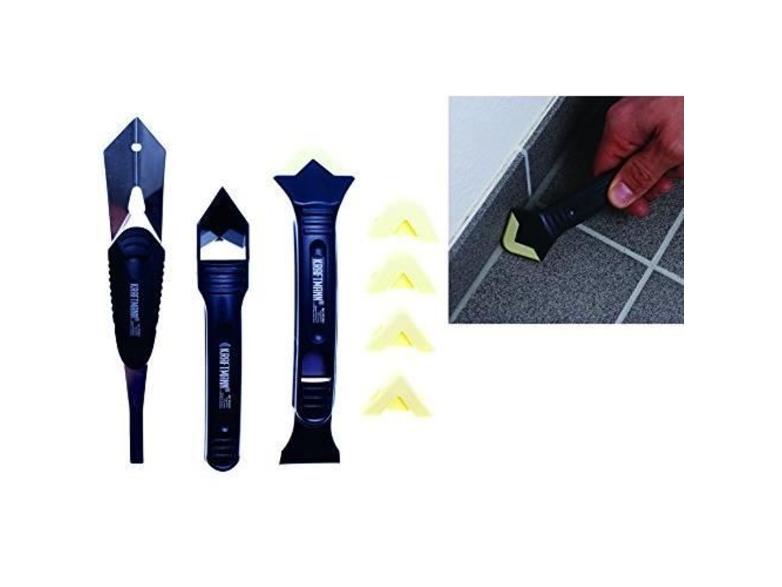 Conjunto Removedor de Juntas de Silicone e Espátula 8 Peças BGS