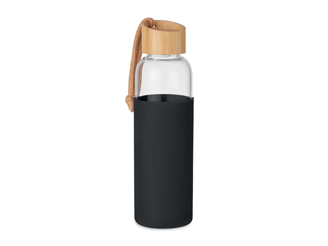 Botella Vidrio 500 Ml En Funda MIDOCEAN