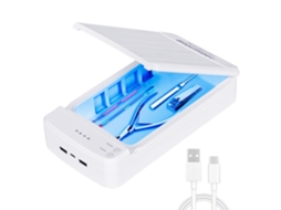 Esterilizador De Ferramentas De Manicure Adequado Para Salão De Beleza, Pinças, Tatuagem, Tesouras, Joias Branco Siurn