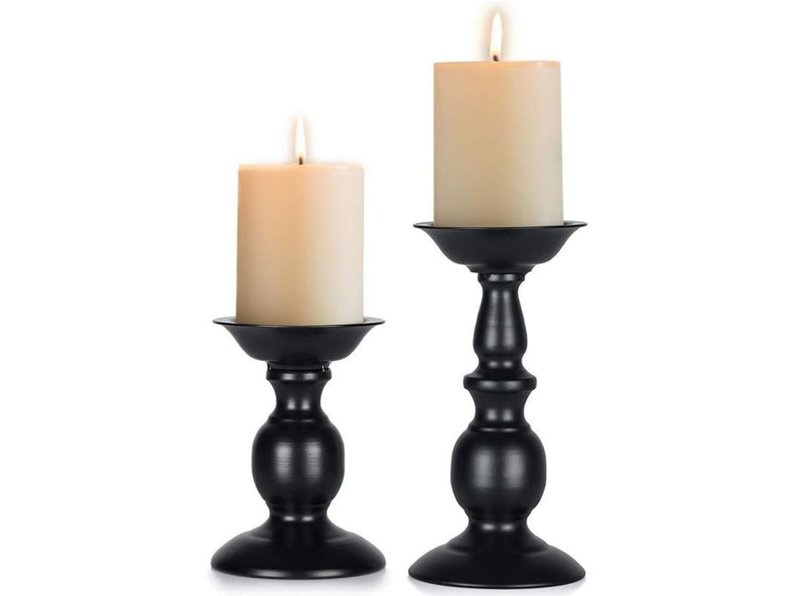 Suportes de Velas Nova LINE de ferro, 2 peças, Halloween