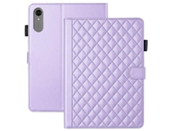 Capa ZRUXE para Lenovo Idea Tab Pro Gen 2 13'' com estampa losangos e suporte | ZRUXE