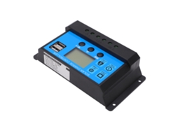 Laxiscreed Controlador Solar Pwm Com Display Lcd, Carga E Descarga Inteligentes