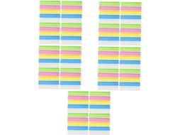 Shineofi Conjunto De 125 Réguas Coloridas Para Sala De Aula, Práticas