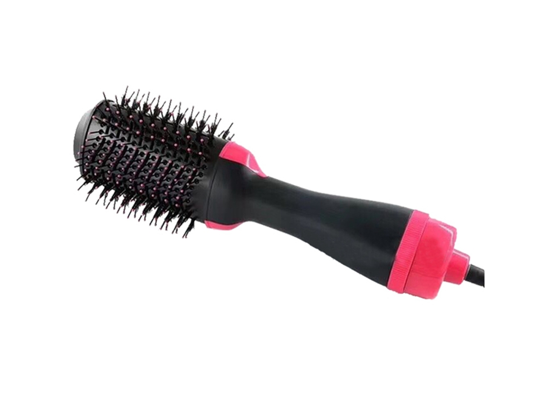 Secador De Cabelo 2 Em 1 Multifuncional Pente Quente Para Cachos E Liso Ferramenta De Beleza