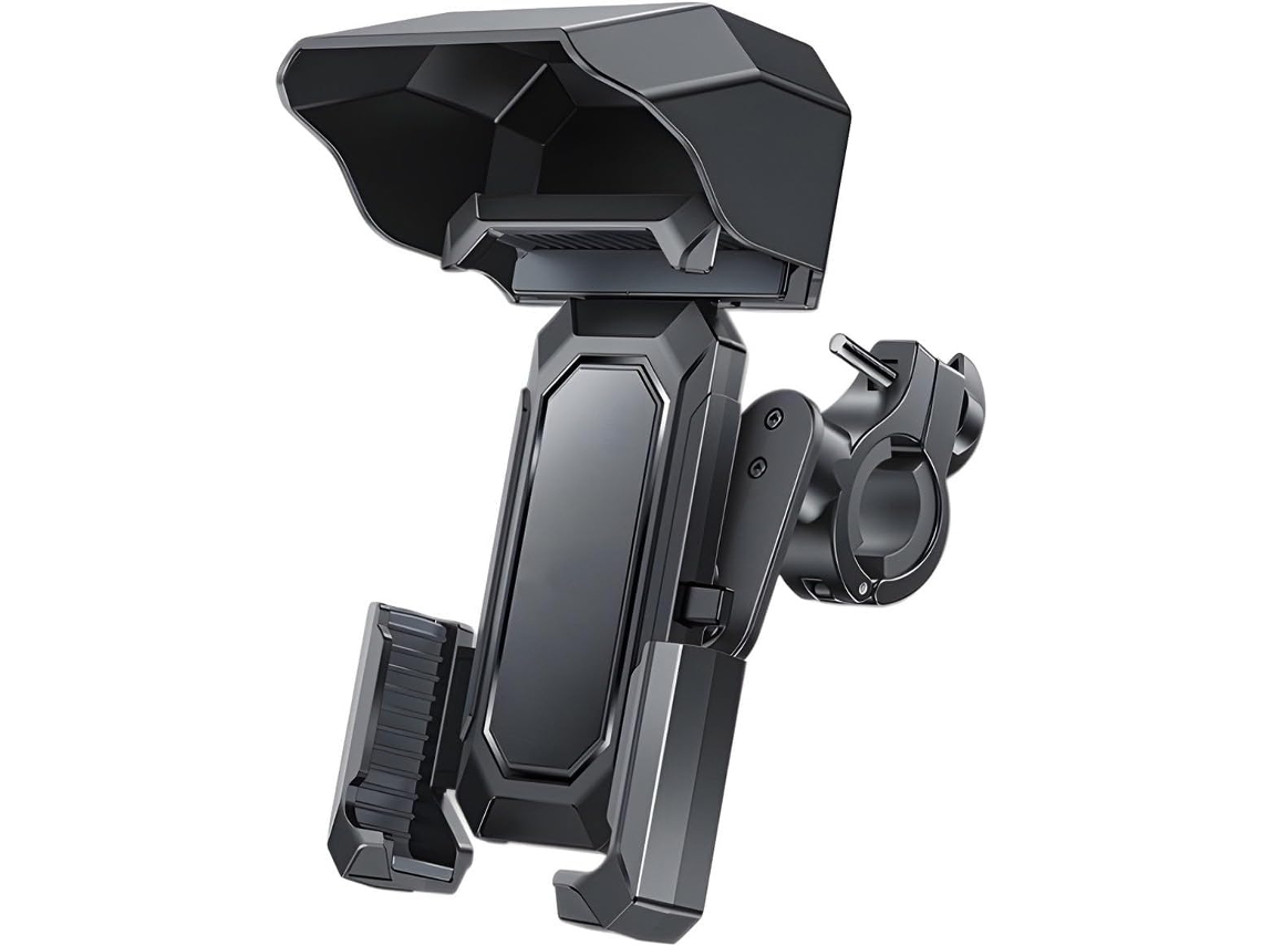 Suporte Para Celular De Motocicleta Com Quebra-sol, Compatível
