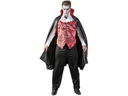 Fato de Homem DISFRAZZES Vampiro Arabescos (Tam: M/L)