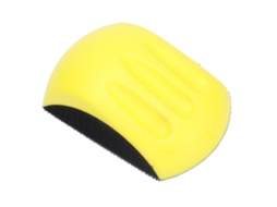 Bloque De Lixa Manual Em Forma De Rato De Espuma De Nylon Com Gancho E Loop De 5 Polegadas - Ferramenta De Trabalho De Madeira