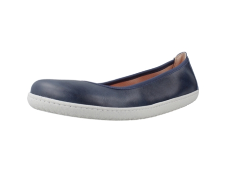Sapatos Queen Size de Mulher QUONDAM Tecido Azul (37)